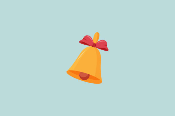 Christmas Bell Illustrations Vectors for Graphics & Commercial Use