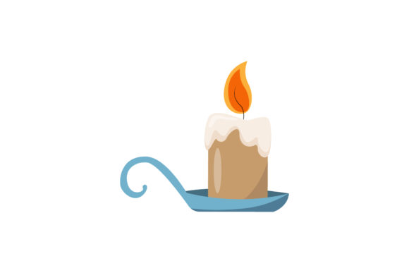 Christmas Candle Illustrations: Graphics for Local Brands