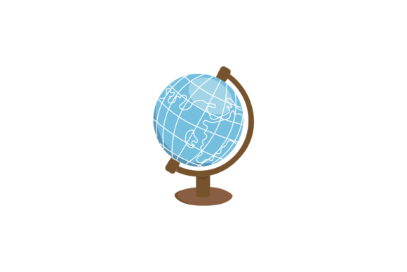 Globe Stationary Illustrations Vector for Graphics and Illustrations