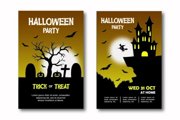 Halloween Design Illustrations Poster: Graphics & Editorial Review