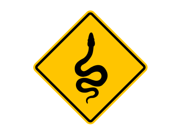 Snake Sign. Graphics and Illustrations for Digital Selling